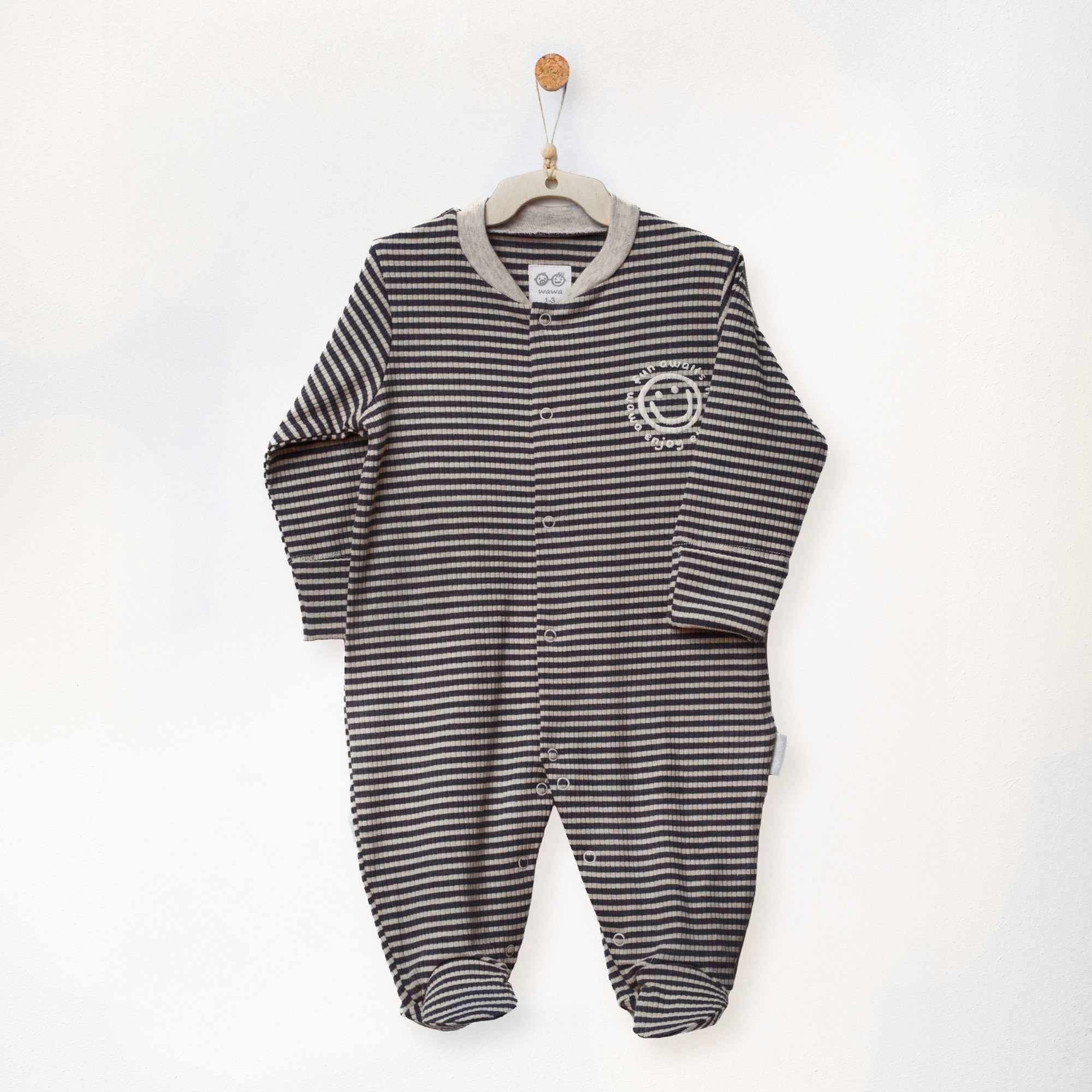 ANW-AC27192Bebek Tulum Romper Bamboo Casual ANW-AC27192