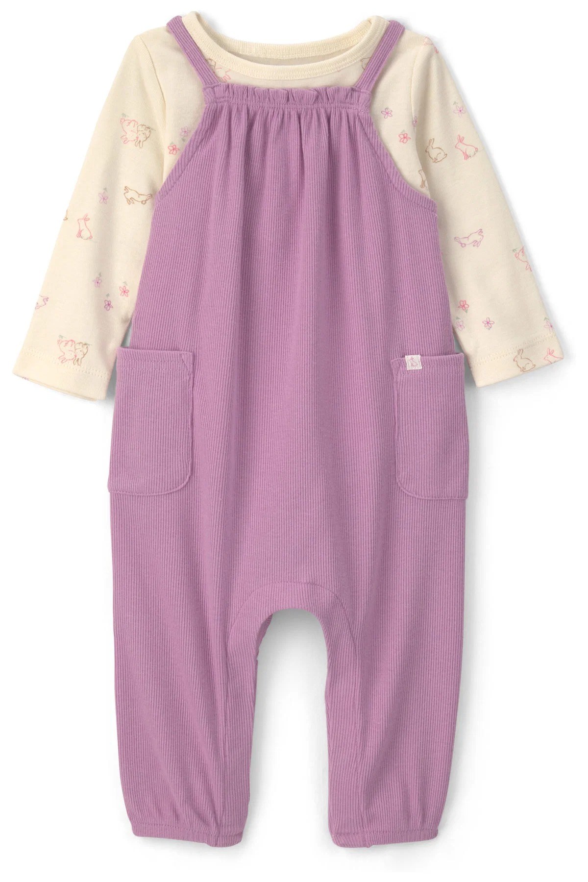 CTR-1V405910Layette Kız Bebek Salopet Set CTR-1V405910