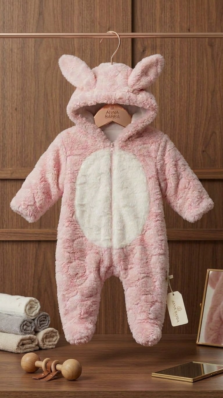 ANB-20446Kız Bebek Pelüş Astronot Tulum ANB-20446