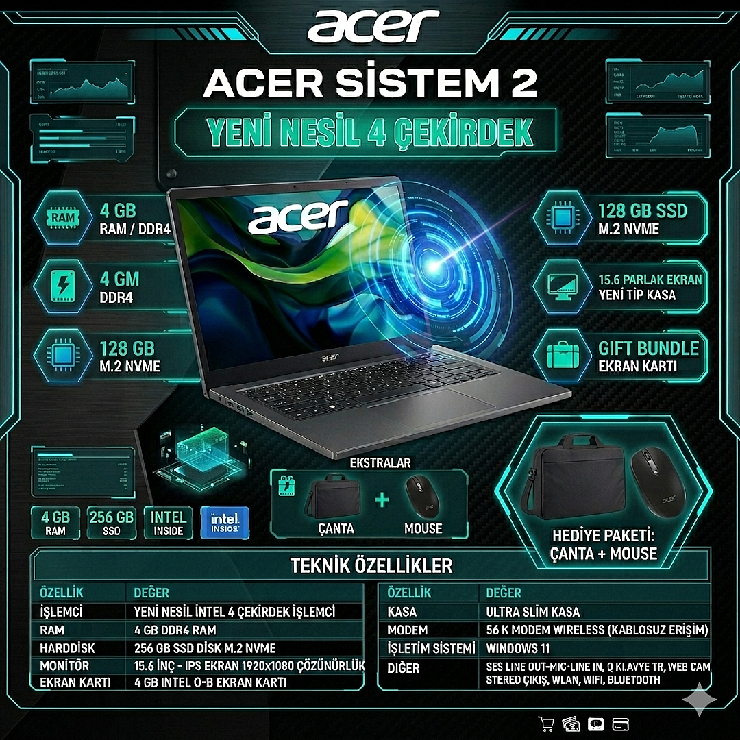 ACER SİSTEM 2
