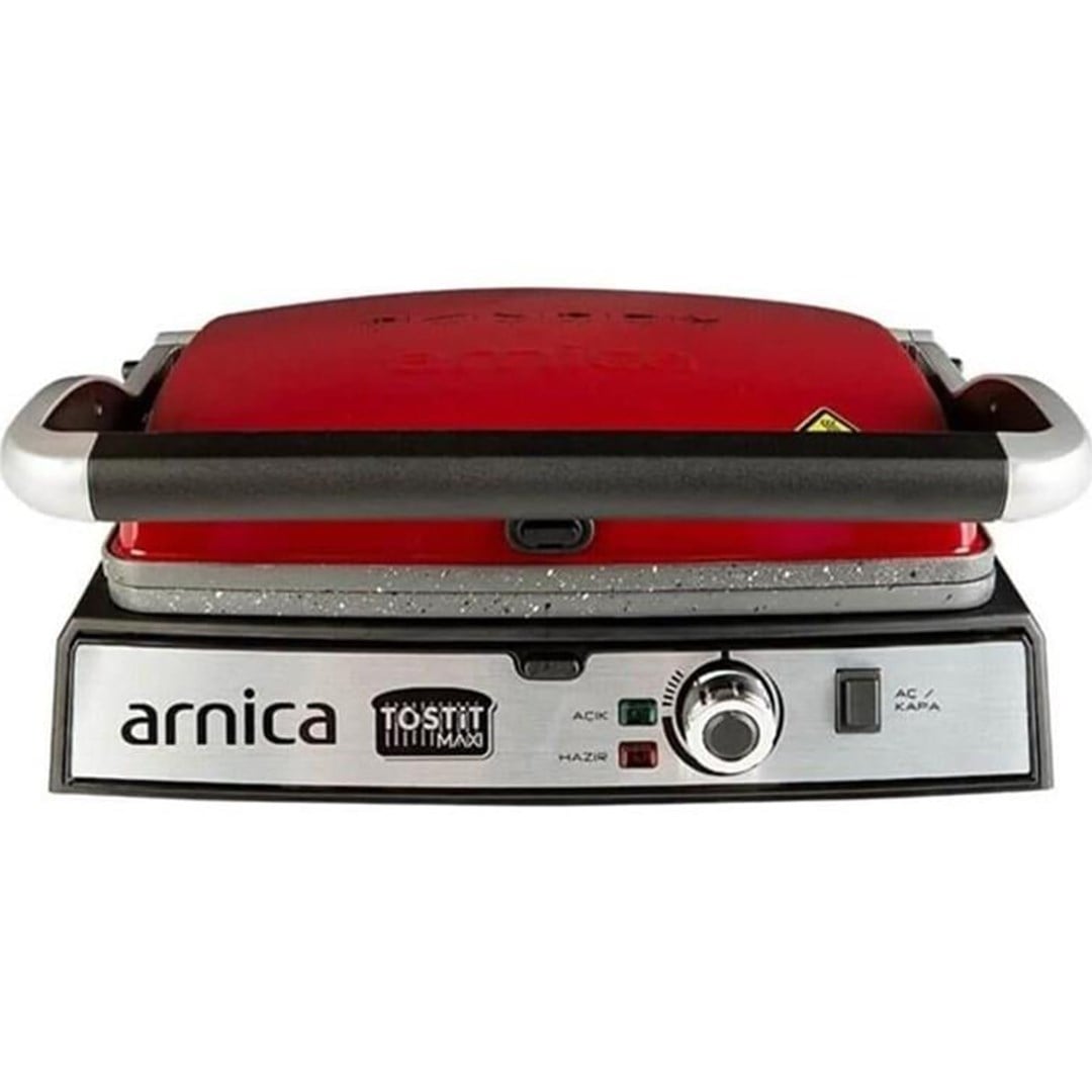 Arnica GH26243 TOSTIT Maxi Tost Makinesi Kırmızı