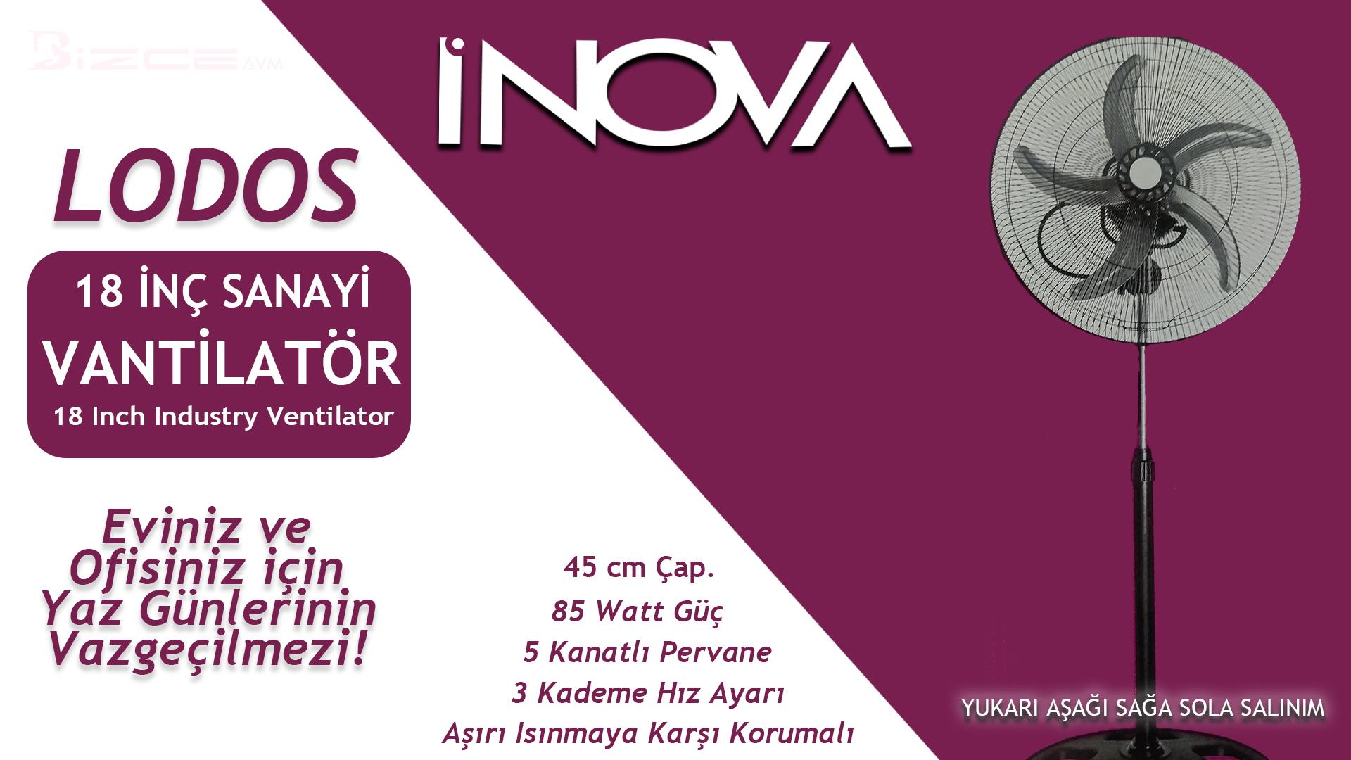 Inova Lodos 18'' Vantilatör