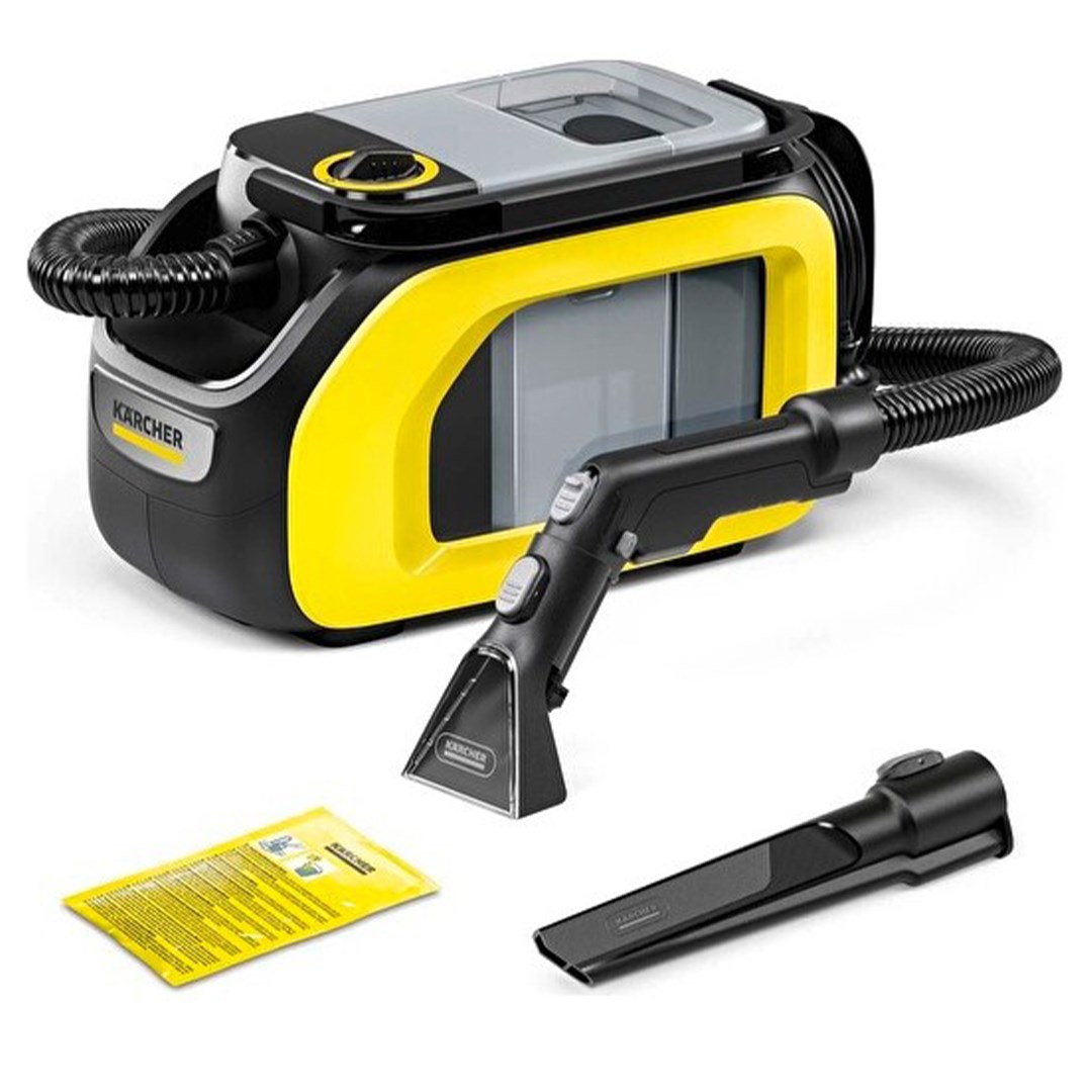 Karcher Se3 Compact 550 W Koltuk Halı Yıkama Makinesi Yatay Süpürge Yapısı ile Yüksek Performans