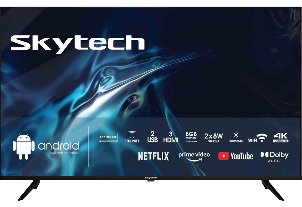 Skytech 55ST4105 55'' 139 Ekran 4K Ultra HD Whale OS Android LED TV