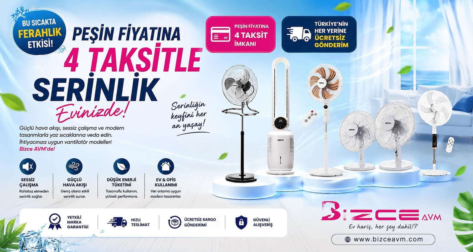 Vantilatör Modelleri & Fiyatları