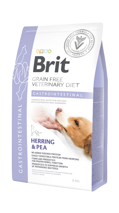 Brit Veterinary Diet Gastrointestinal Sindirim Sistemi Destekleyici Tahılsız Yetişkin Köpek Maması 2Kg