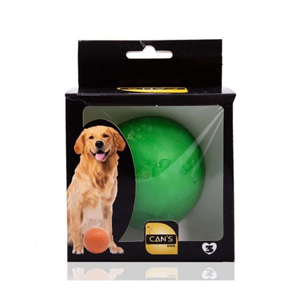Cans Dog Büyük Boy Köpek Topu Yeşil (3) 7,5 Cm