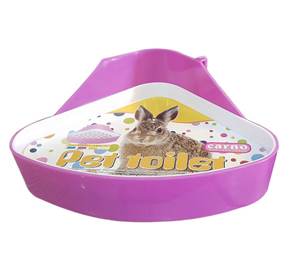 Carno Tavşan Tuvaleti Üçgen Pembe