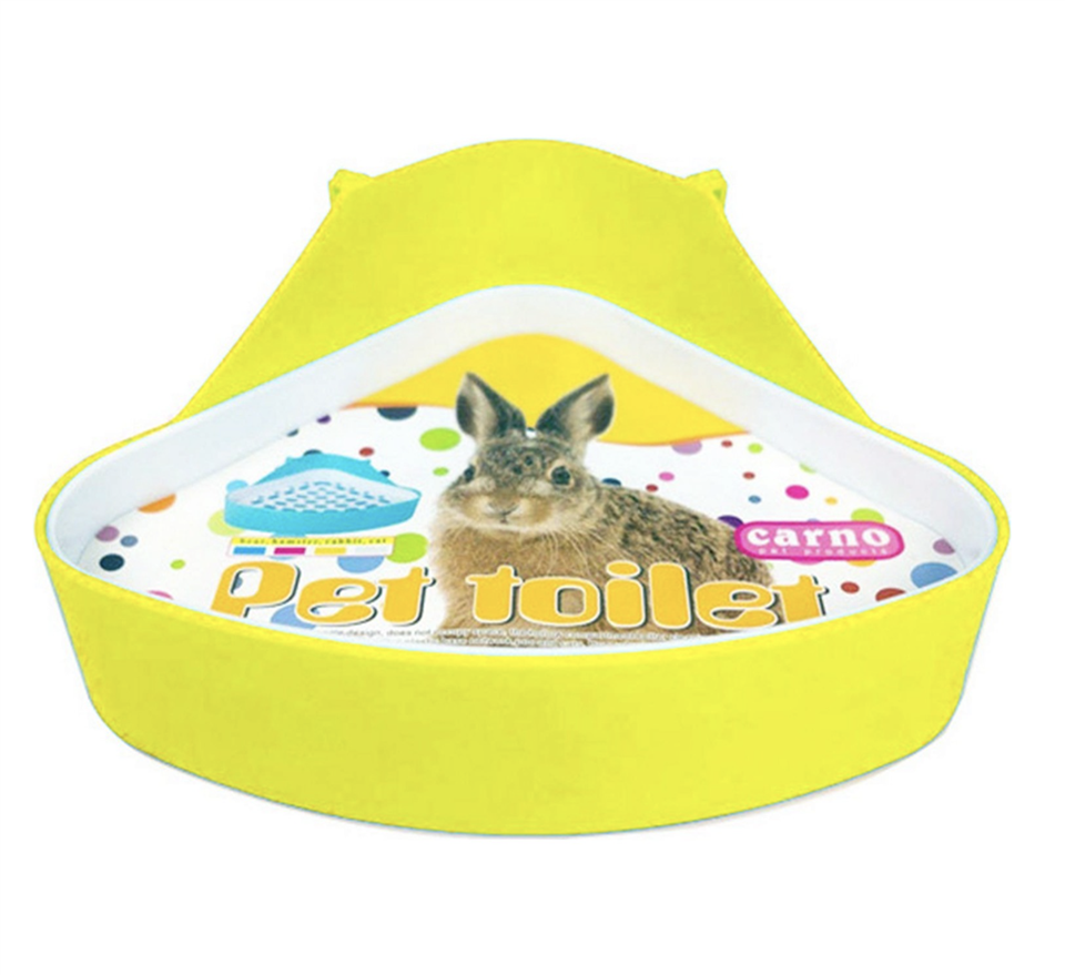 Carno Tavşan Tuvaleti Üçgen Sarı