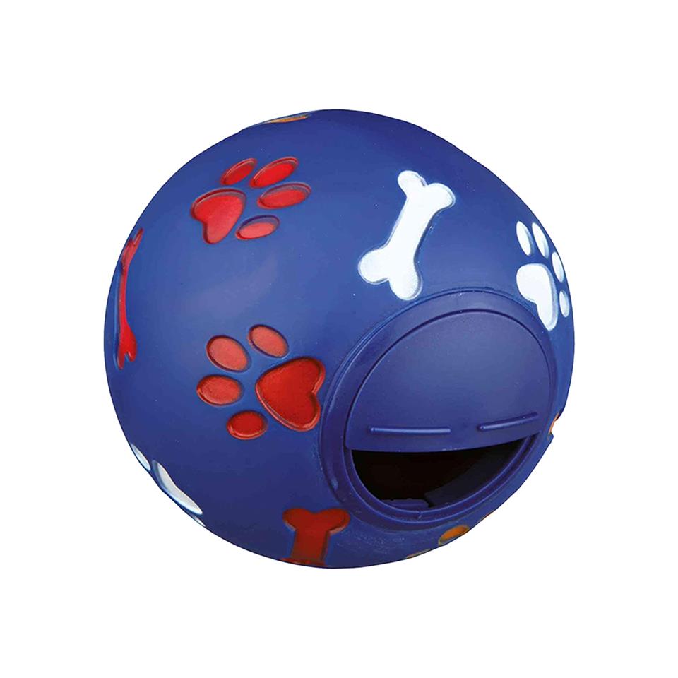 Dougez Extra Strong Köpek Aktivite Oyuncağı Ödül Topu Mavi 12,5 cm