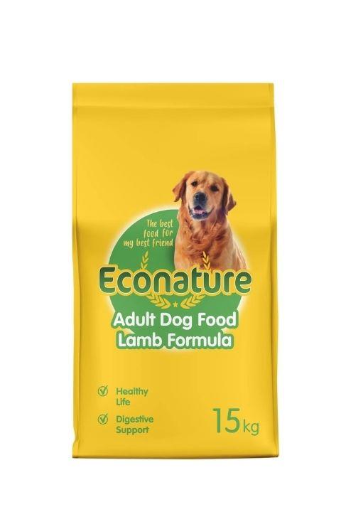 Econature Kuzulu Yetişkin Köpek Maması 15Kg