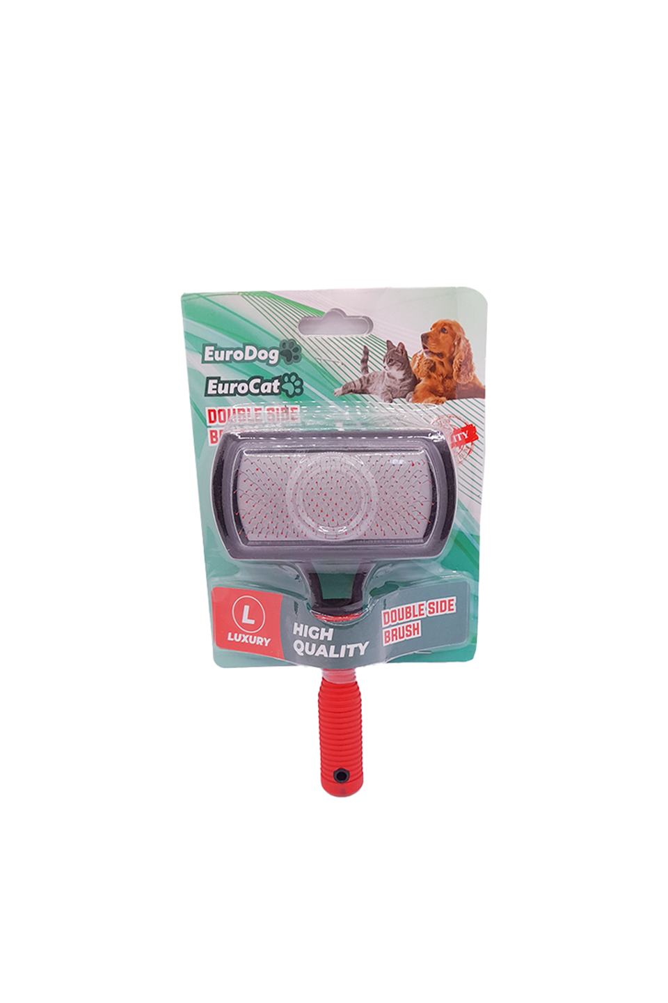 Eurodog&Eurocat Soft Touch Brush Yumuşak Fırça- Large