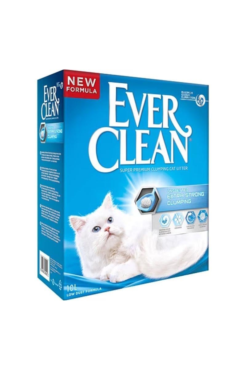 Ever Clean Extra Strength Ekstra Güçlü Kokusuz Topaklanan Kedi Kumu 10 Lt