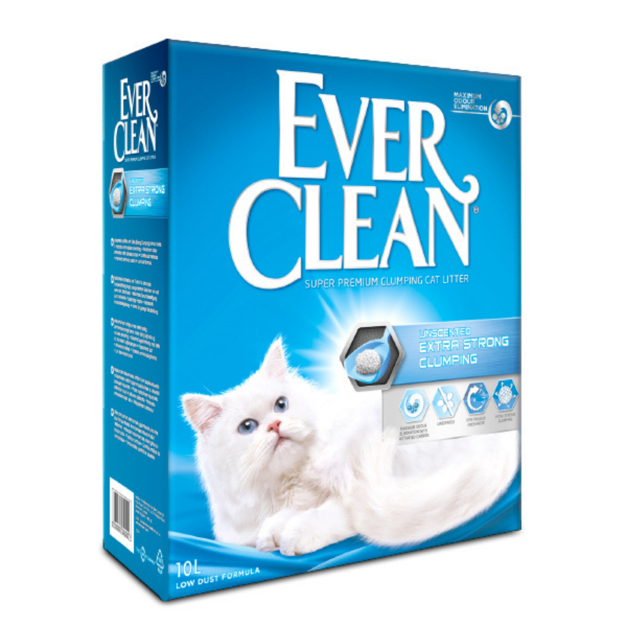 Ever Clean Extra Strong Clumping Unscented Ekstra Güçlü Topaklanan Kokusuz Kedi Kumu 10Lt