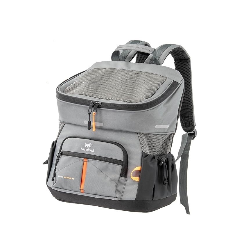 Ferplast VOYAGER 400 Sırt Taşıma Çantası - Gri (Max.10Kg) 33cm