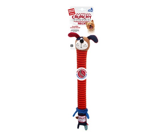 Gigwi Crunchy Neck Sesli Kemik Köpek Oyuncağı (S)