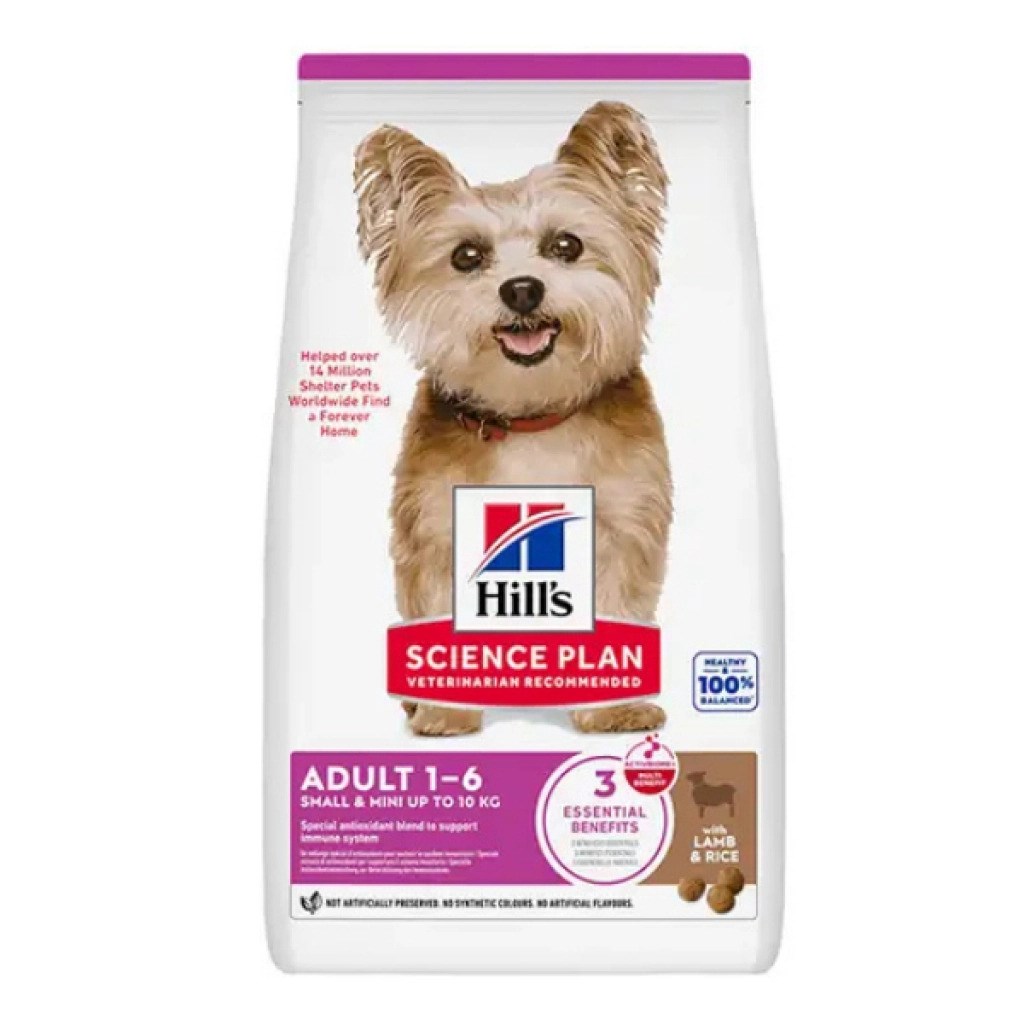 Hill's SCIENCE PLAN Kuzulu ve Pirinçli Küçük ve Mini Irk Yetişkin Köpek Maması 6Kg