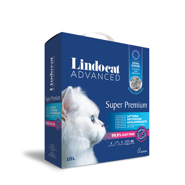 Lindocat Super Premium Extra Güçlü Topaklanan Kokusuz Kedi Kumu 10L
