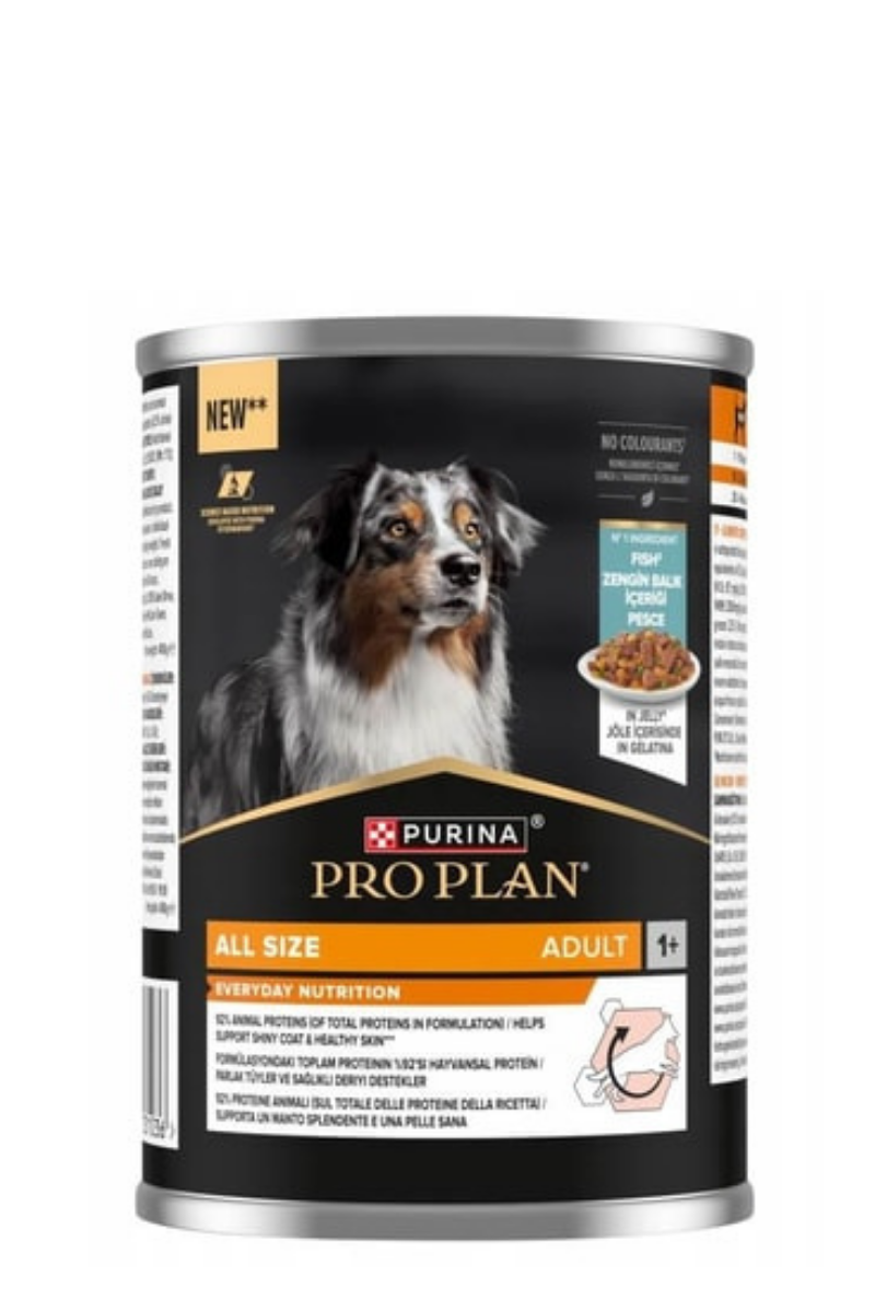 Pro Plan All Size Jelly Balıklı Köpek Yaş Maması 400Gr