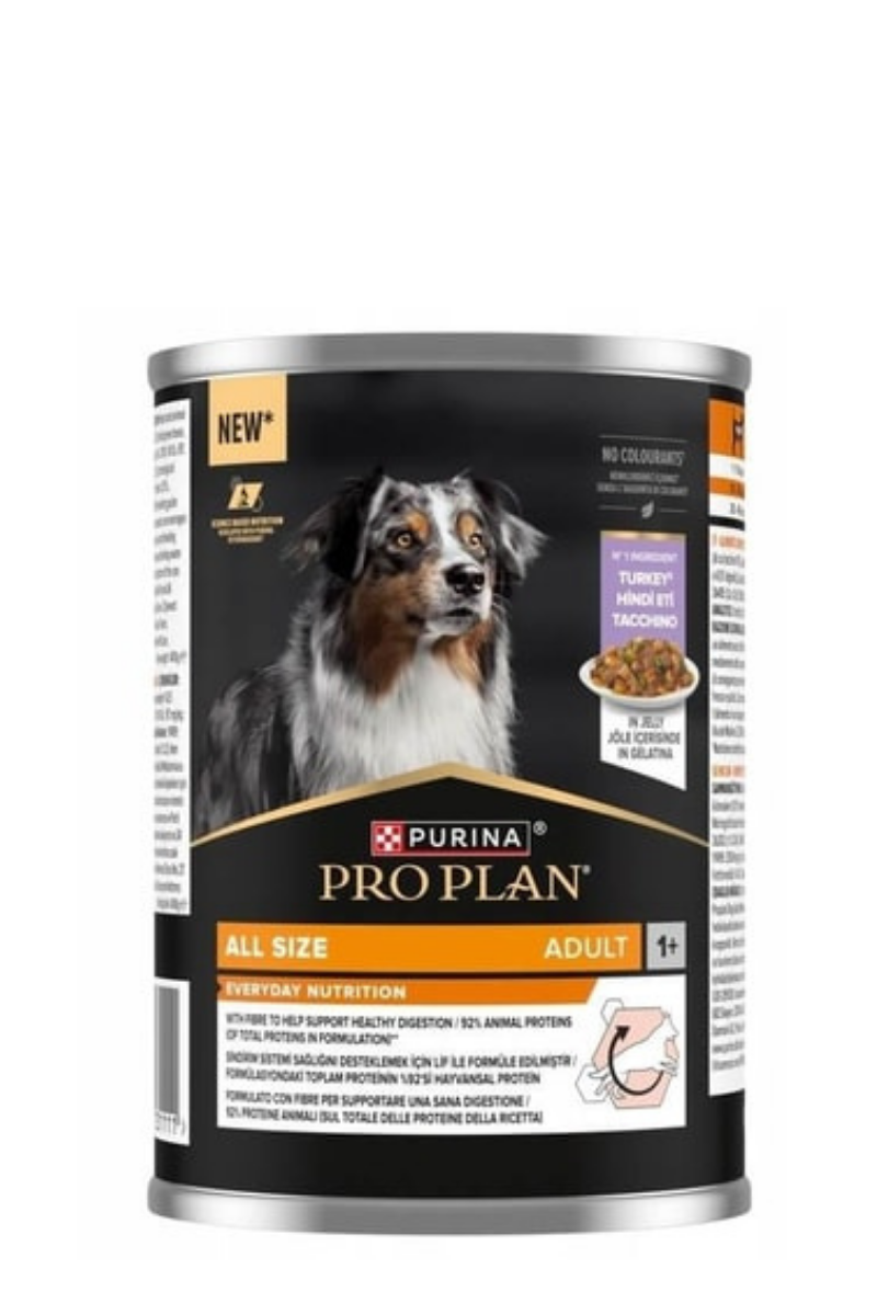 Pro Plan All Size Jelly Hindili Köpek Yaş Maması 400Gr