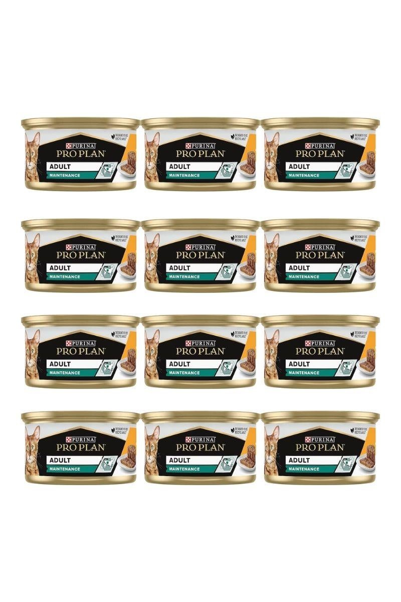 Pro Plan Maintenance Tavuklu Yetişkin Kedi Konservesi 85 Gr x 12 Adet