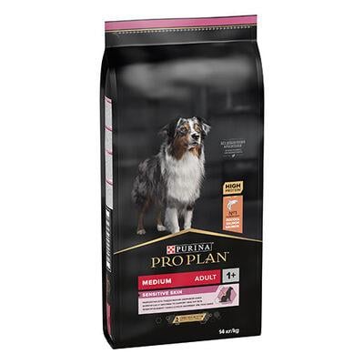 Pro Plan Medium Adult Sensitive Skin Somonlu Orta Irk Yetişkin Köpek Maması 14Kg