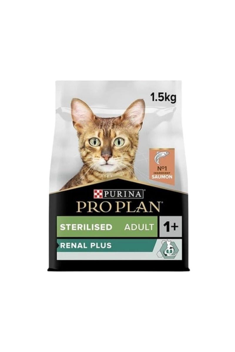 Pro Plan Renal Plus Sterilised,  Somonlu Kısırlaştırılmış Kedi Maması 1.5 Kg