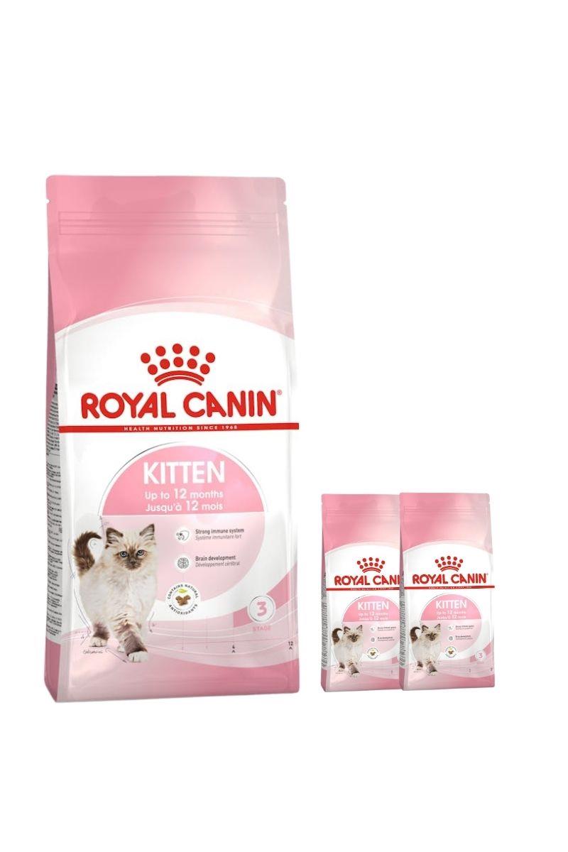Royal Canin Kitten Yavru Kedi Maması 10 Kg, Royal Canin Kitten 2 X 400 Gr 