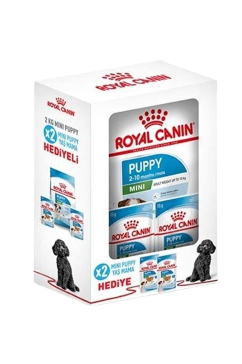 Royal Canin® Mini Puppy Yavru Köpek Maması 2 Kg + 2 Adet Yaş Mama Hediyeli
