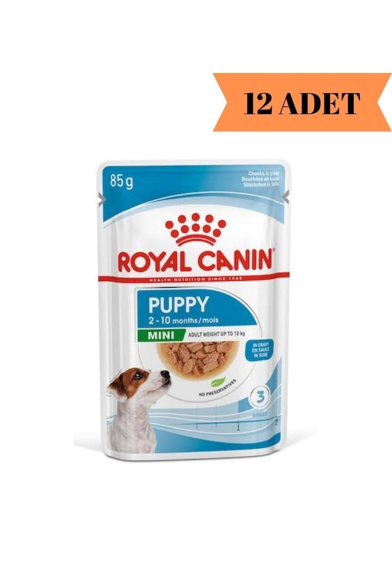 Royal Canin® Puppy Mini Gravy Yavru Köpek Yaş Maması 85 Gr*12