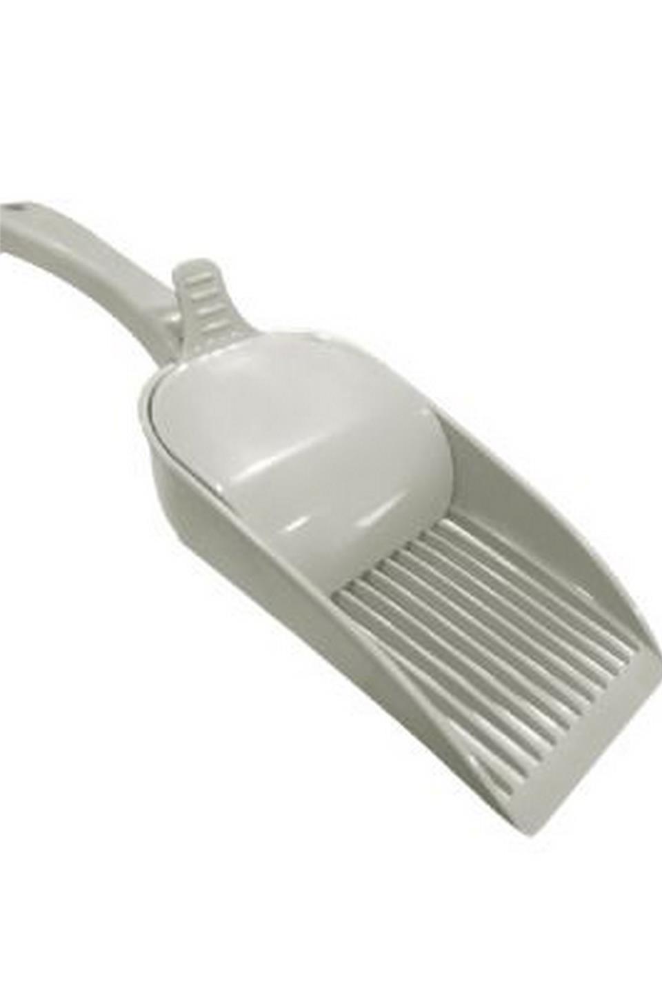 Strong Hazneli Kedi Kumu Toplama Küreği XL Bej