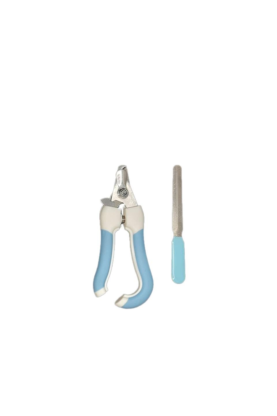 Taotaopets Kedi/ Köpek Tırnak Makası ve Törpü Seti Mavi 17 Cm