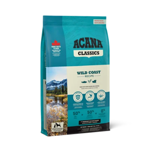 Acana CLASSICS WILS COAST Somon ve Ringa Balıklı Düşük Tahıllı Yetişkin Köpek Maması 14,5Kg