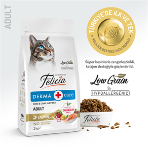 Felicia® Derma Care Somonlu Yetişkin Kedi Maması 2 Kg