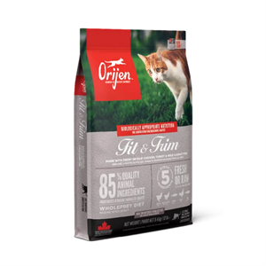 Orijen FIT & TRIM Kilo Kontrolü Tahılsız Yetişkin Kedi Maması 5,4Kg