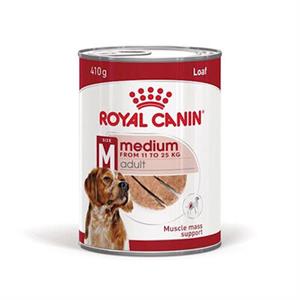 Royal Canin Medium Loaf Mousse Orta Irk Ezme Yetişkin Köpek Konservesi 410Gr x 6 Adet