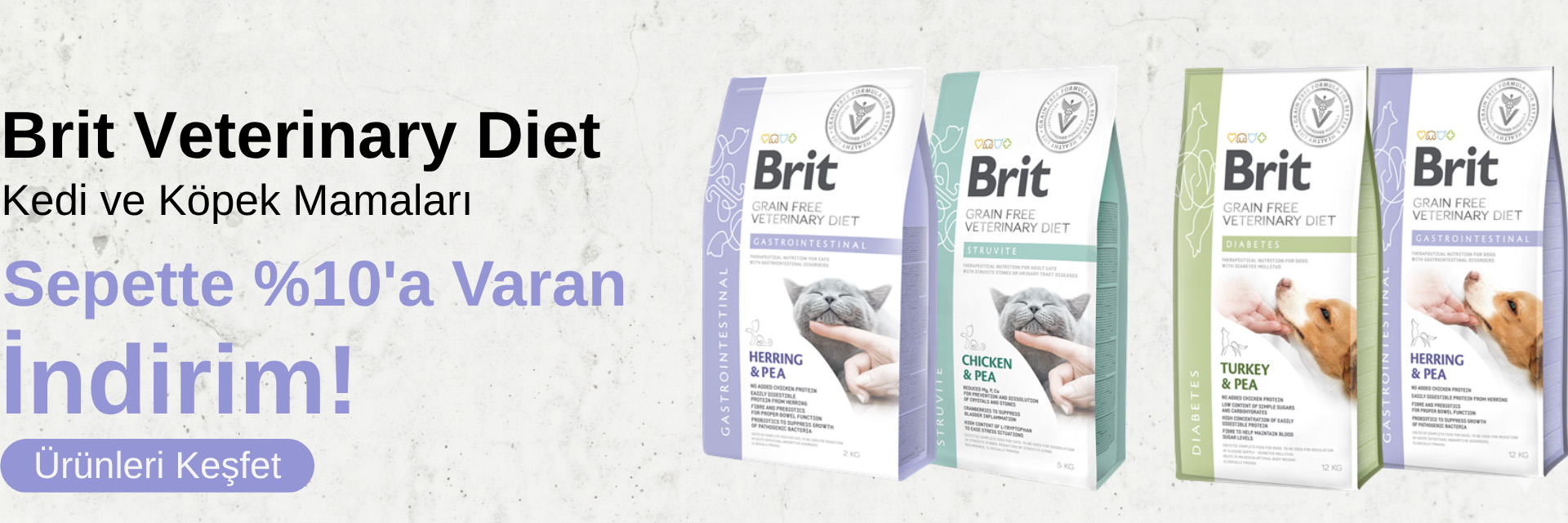Brit Veteriner Diyet Mamaları