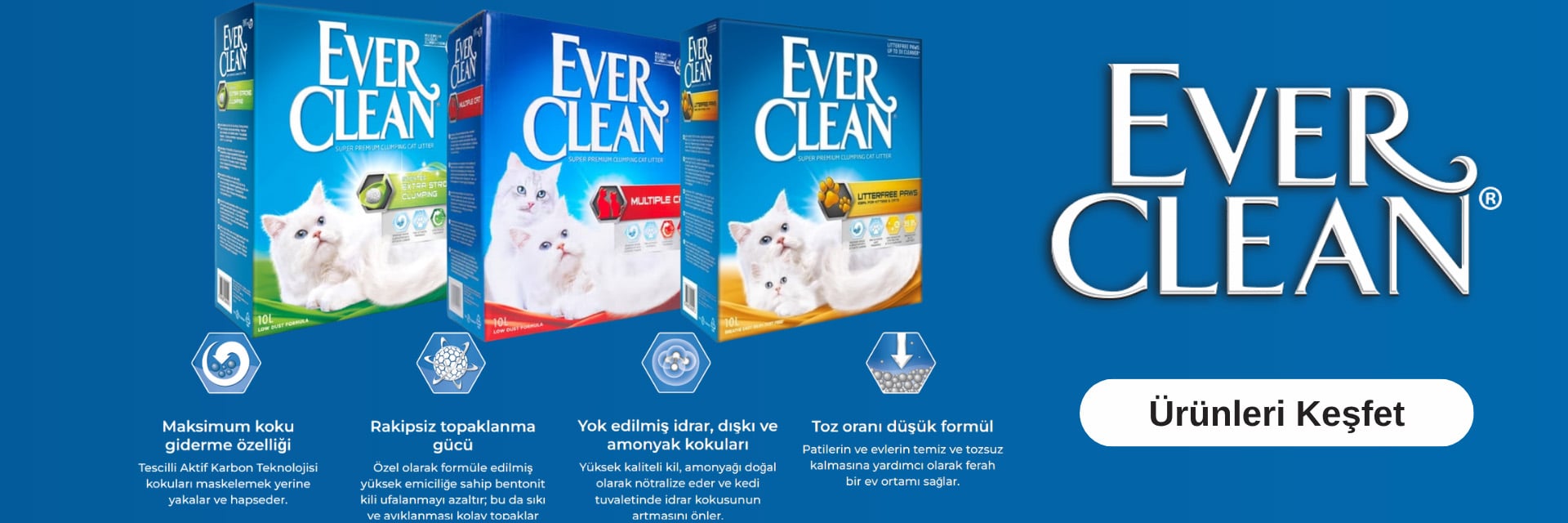Ever Clean Kedi Kumları