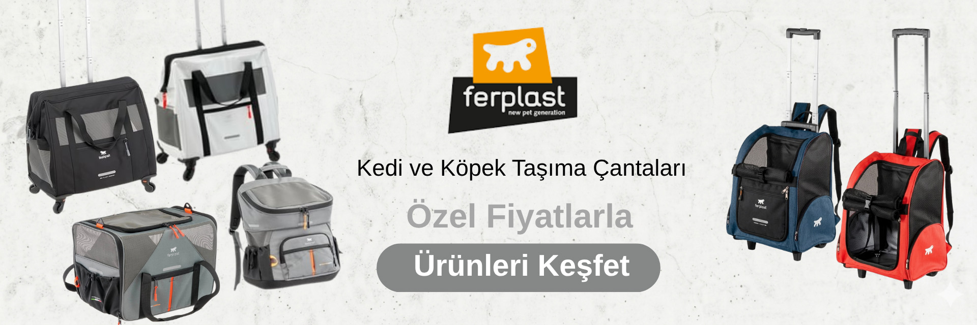 Kedi ve Köpek Taşıma Çantaları