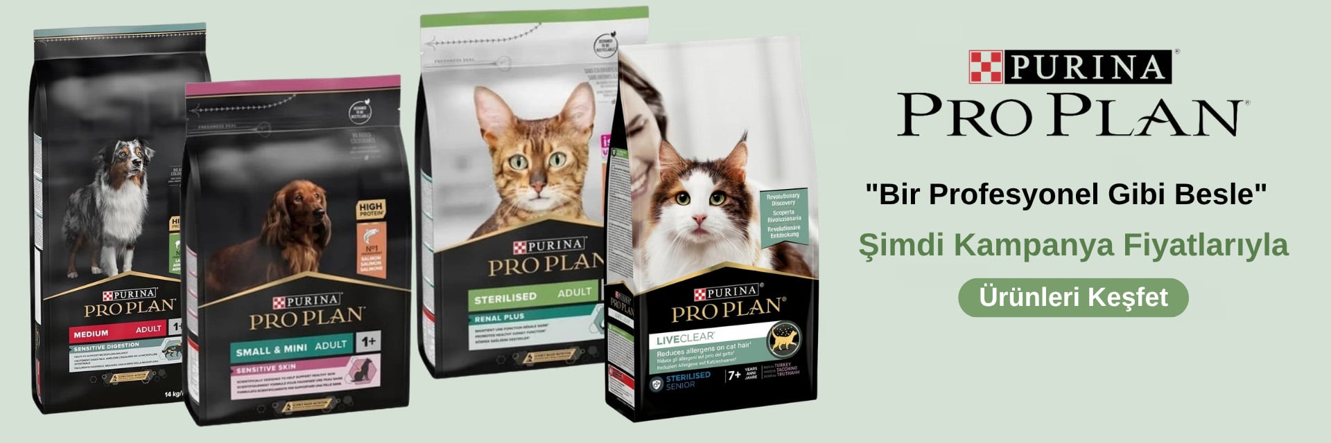 Pro Plan Kedi ve Köpek Mamaları