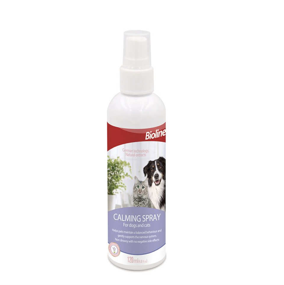 Bioline Calming Kedi ve Köpek Sakinleştirme Spreyi 120 Ml