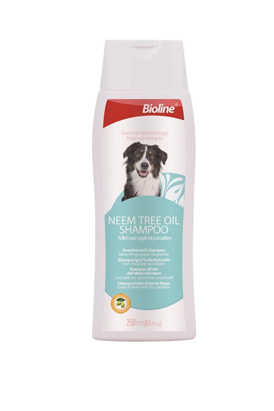Bioline Neem Ağacı Özlü Nem Dengesini Koruyan Köpek Şampuanı 250 Ml