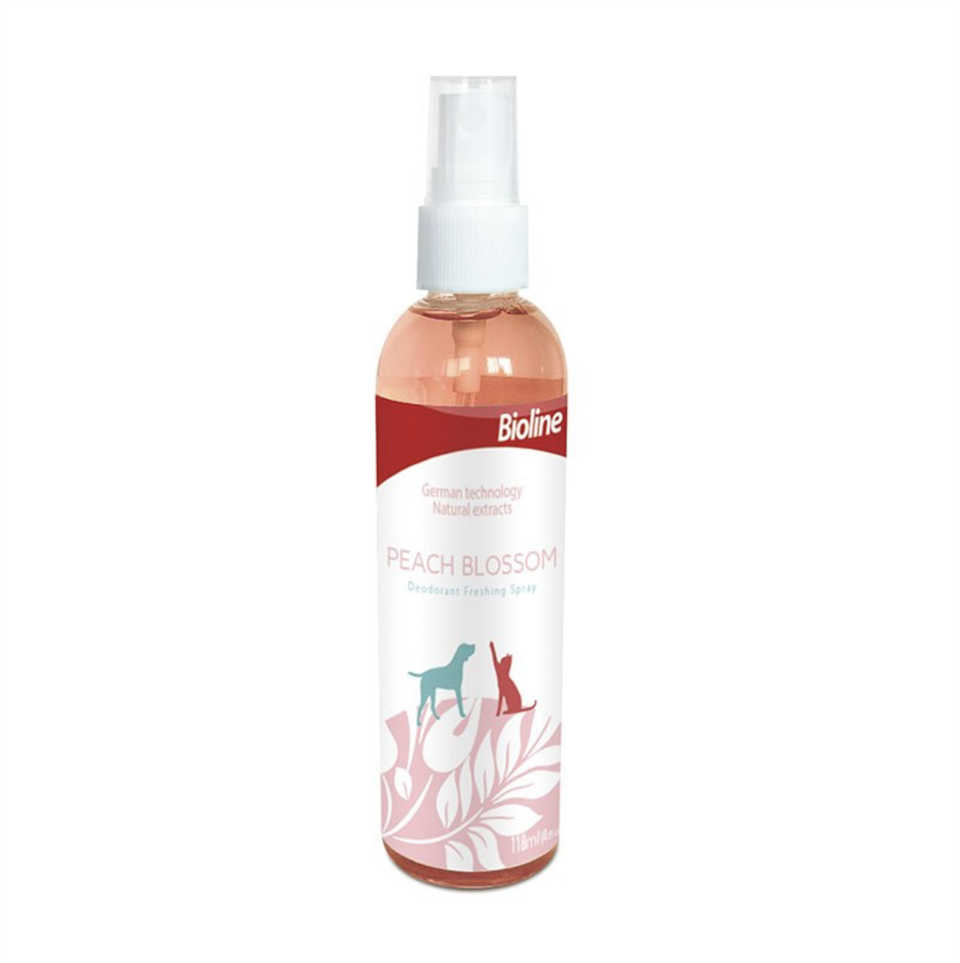 Bioline Peach Blossom Şeftali Kokulu Kedi ve Köpek Parfümü 118 Ml