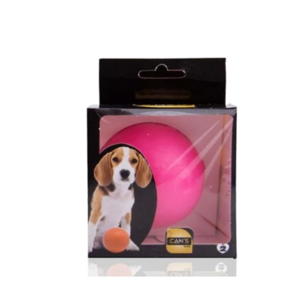 Cans Dog Boy Köpek Topu Pembe (2) 5 Cm