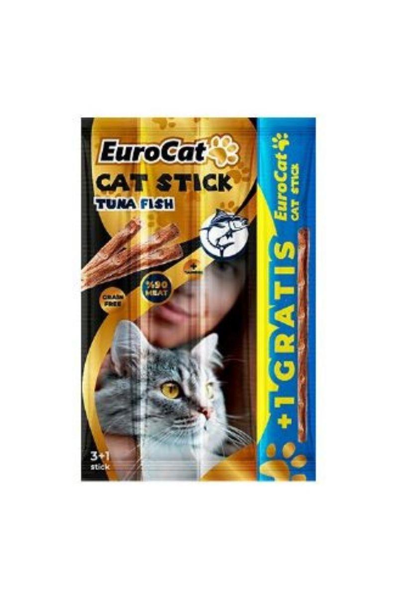 EuroGold Cat Stick Ton Balıklı Kedi Ödül Mamas 4x5 gr