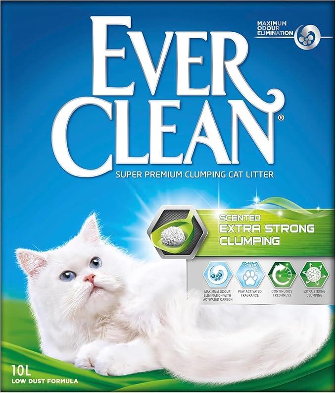 Ever Clean Extra Strength Ekstra Güçlü Kokulu Topaklanan Kedi Kumu 10 Lt