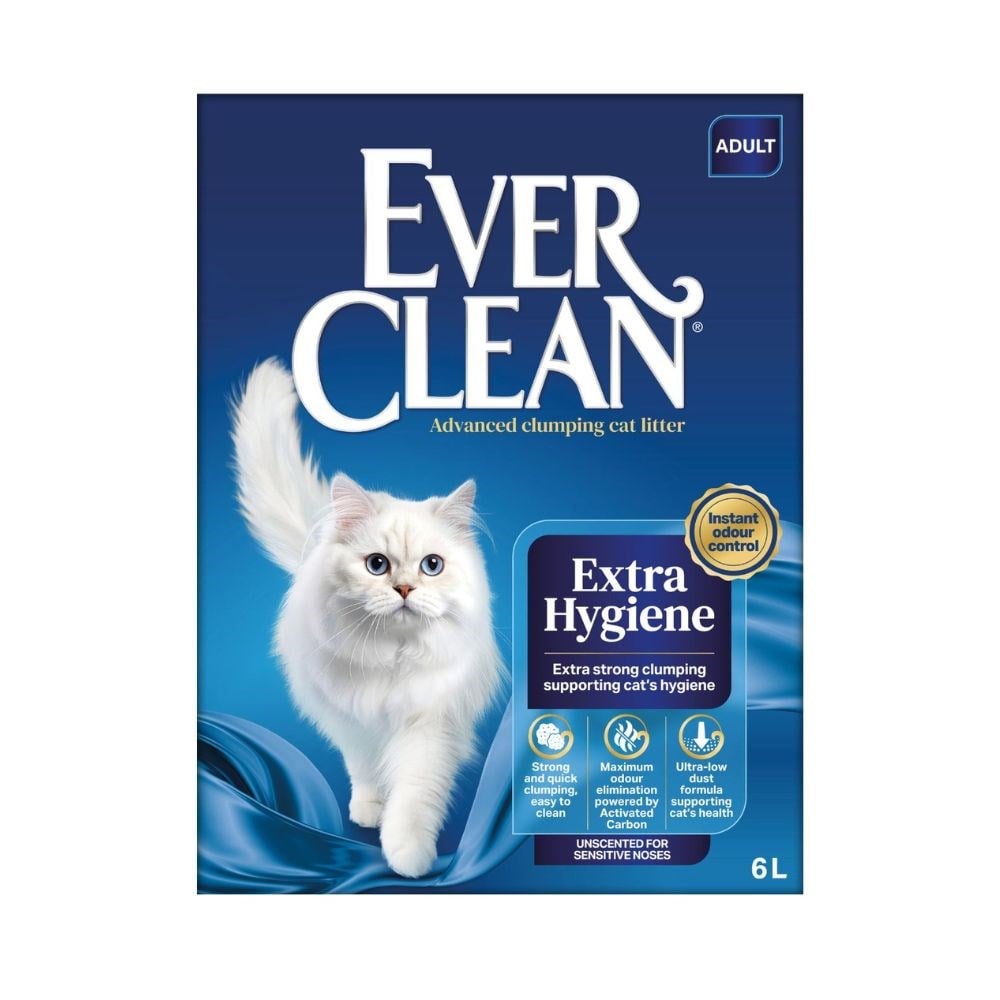 Ever Clean Extra Strong Clumping Unscented Ekstra Güçlü Topaklanan Kokusuz Kedi Kumu 6Lt