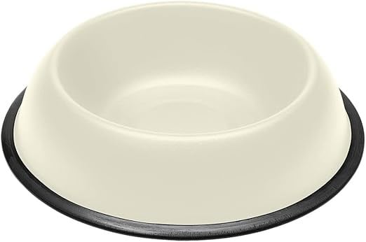Ferplast Mira 80 Çelik Mama Kabı - Beyaz (2,5Lt)
