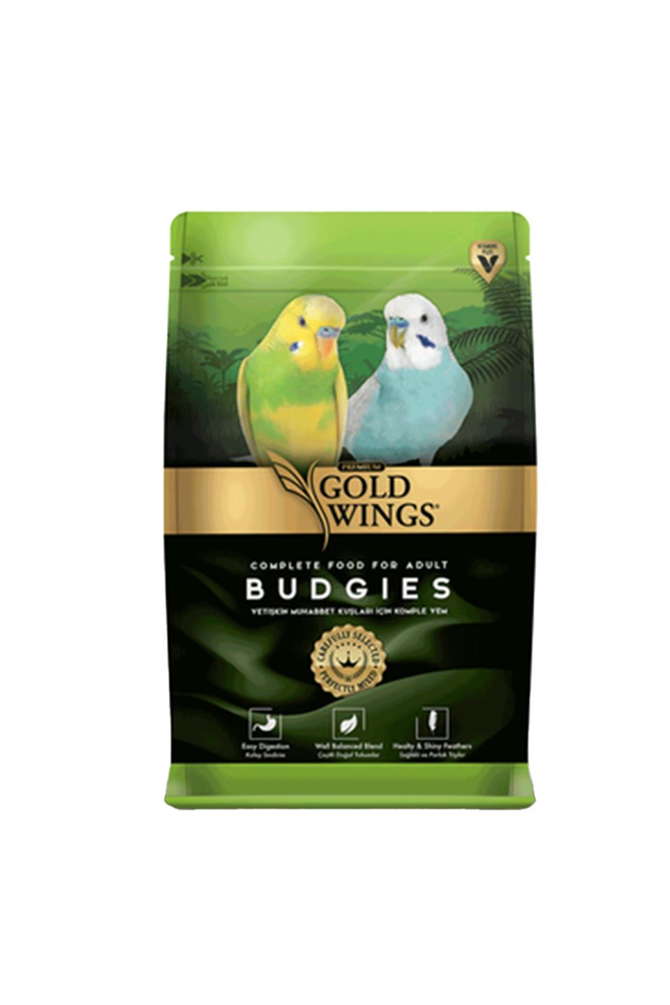 Gold Wings Premium Muhabbet Yemi 1 Kg 