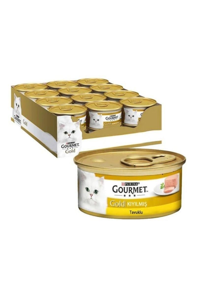 Gourmet Gold Kıyılmış Ton Balıklı Kedi Konservesi 85 Gr x 24 Adet